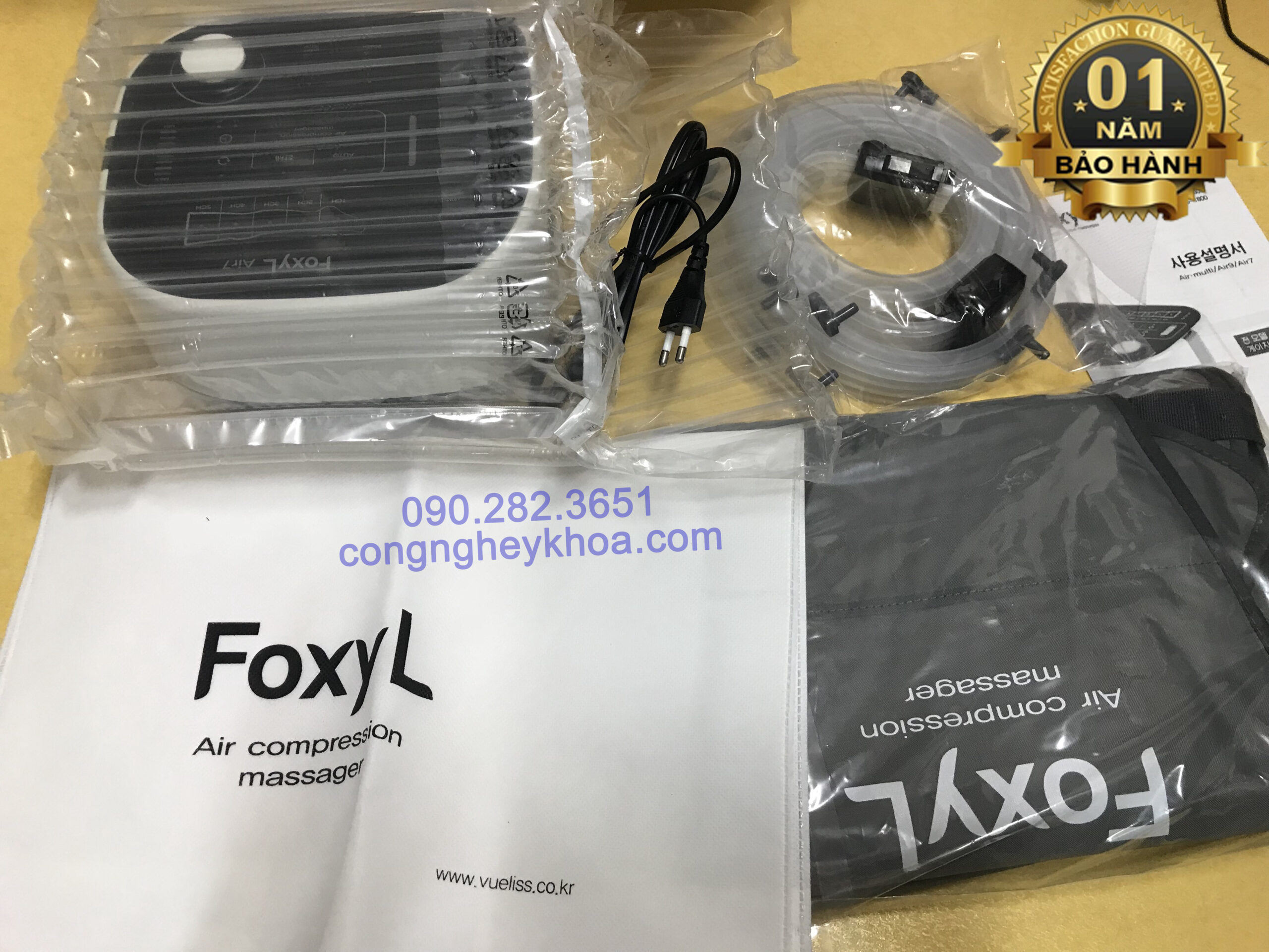 máy nén ép trị liệu foxyl air 7